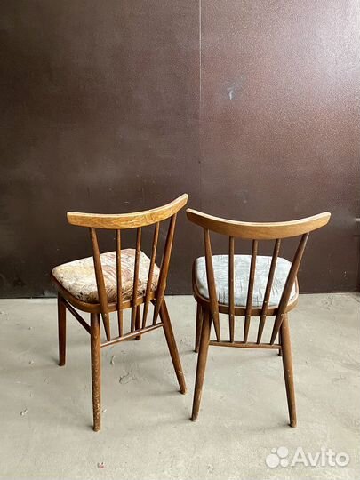 Винтажные стулья Чехословакия 1960-е