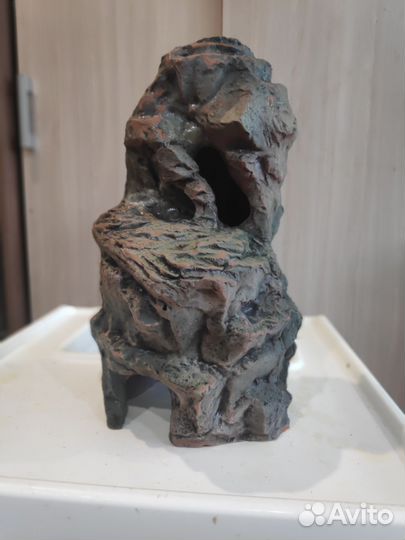 Грот, замок, скала украшение для аквариума большой