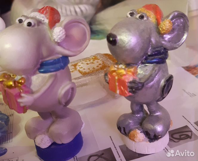 Сувениры гипс и дерево