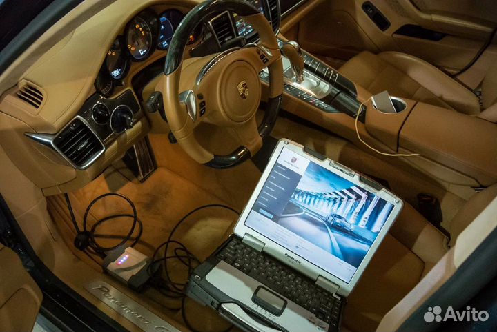 Выездная диагностика Porsche Cayenne