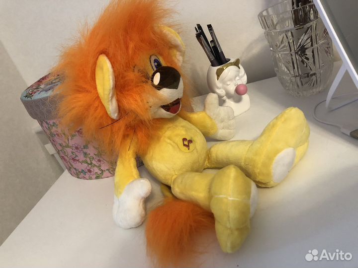 Мягкая игрушка львенок