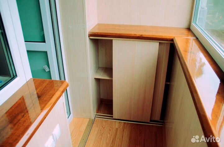 Шкаф на балкон любой дизайн