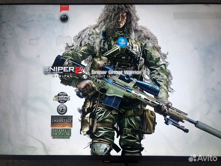 Игровая приставка ps3 slim прошитая