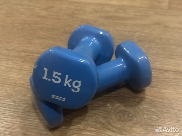 Гантели 1,5 кг
