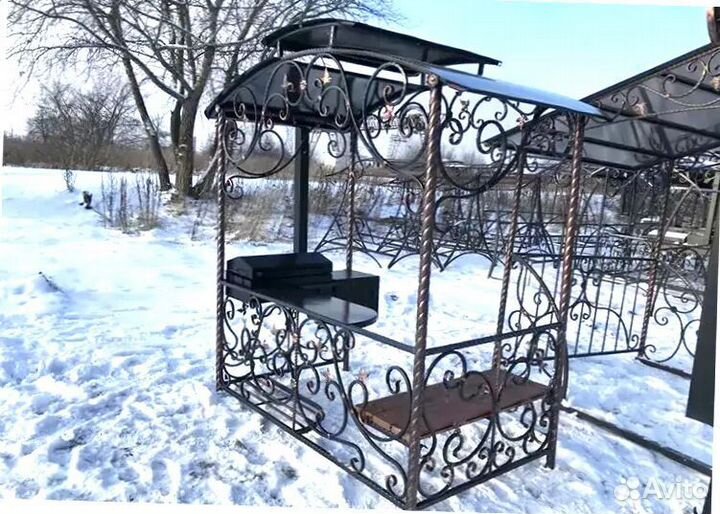 Мангал кованный