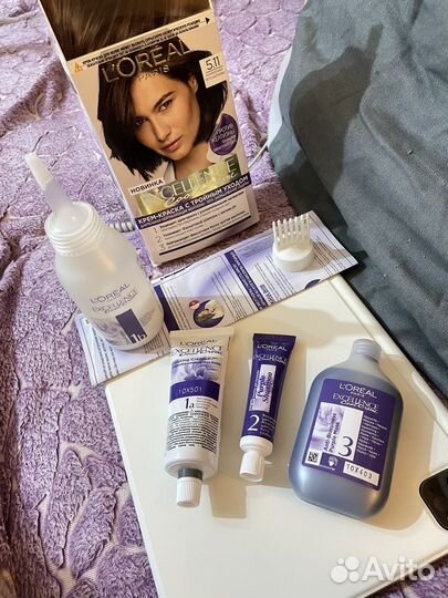 Краска для волос loreal excellence 5.11