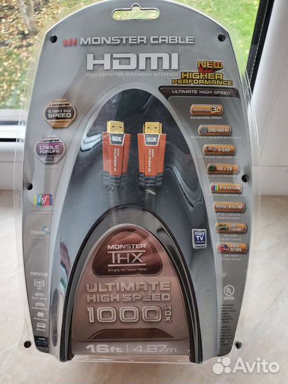 Hdmi Monster Cable M1000HDx Ultimate 4K - 5м