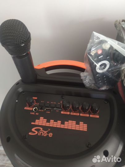 Беспроводная колонка почти метр большая и мощная