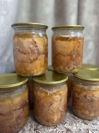 Тушёнка из мяса курицы