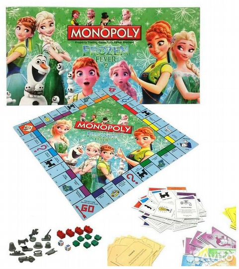 Монополия Frozen fever 2 новая