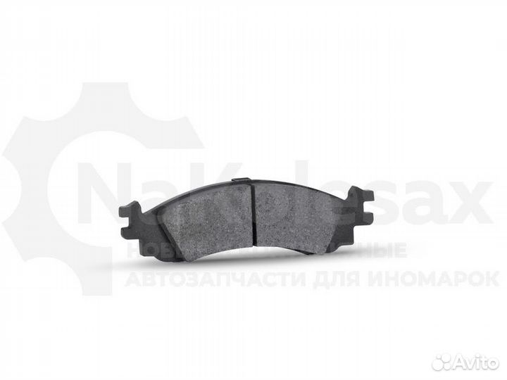 Колодки тормозные передние к-кт Metaco 3000-345