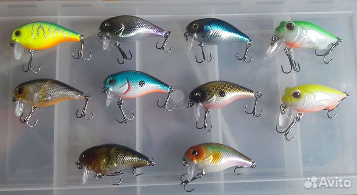 Форелевые воблеры и блёсны