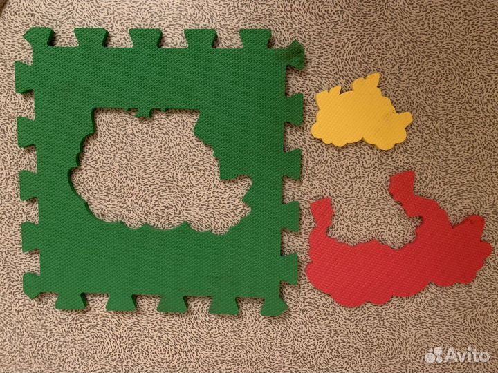 Развивающий коврик пазл 