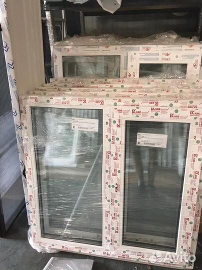 Двухстворчатое окно KBE