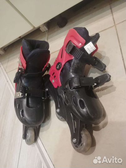 Роликовые коньки детские раздвижные