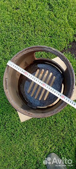 Корпус печи чугунный и колосник