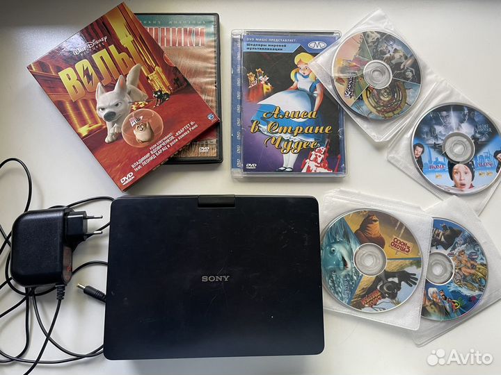 Портативный видеопроигрыватель sony dvd
