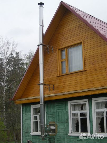 Сэндвич-труба Для Дымохода 120х200, L-1м