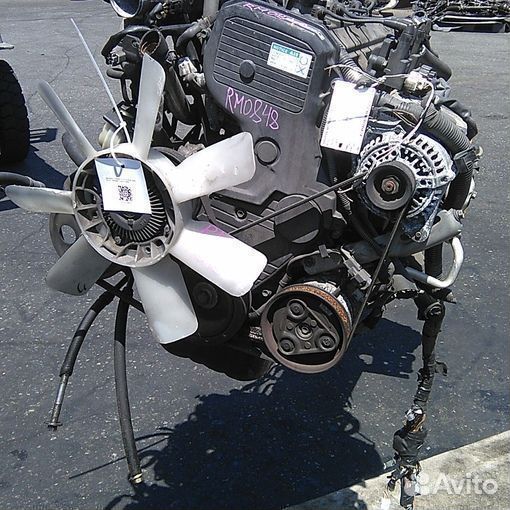 Двигатель в сборе двс toyota noah SR50 3S-FE