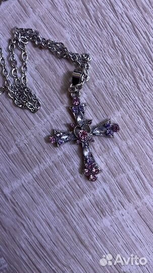 Кулон крест