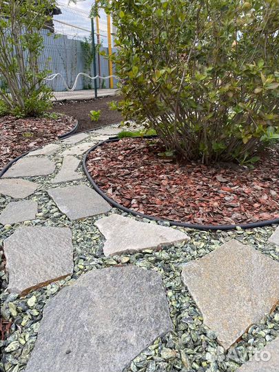 Плитняк серицит камень для коттеджа и дома