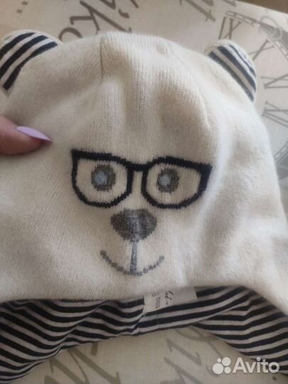 Шапки разные от 1 до 3 лет