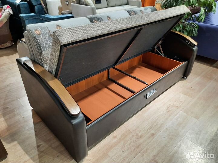 Прямой диван, диван кровать, ас190-5-мд