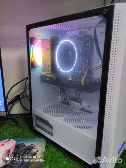 Белый красавец RTX3050 8gb+Core i5-10400 гарантия
