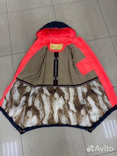 Пальто для девочки 140