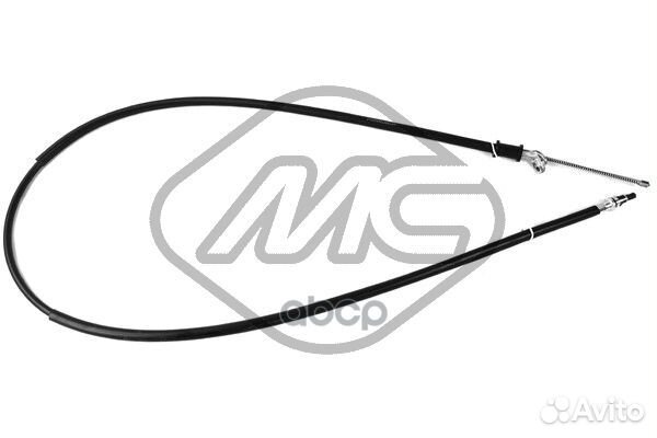 Трос стояночного тормоза прав 82367 metalca