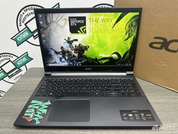 Acer Gaming Ryzen 5 3550H 12Gb DDR4 GTX 1650Ti SSD