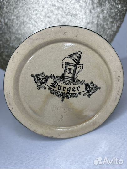 Пивная кружка германия Burger