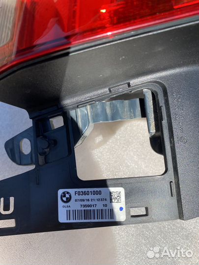 Фонарь задний левый BMW 63217359017 для BMW 1 сери