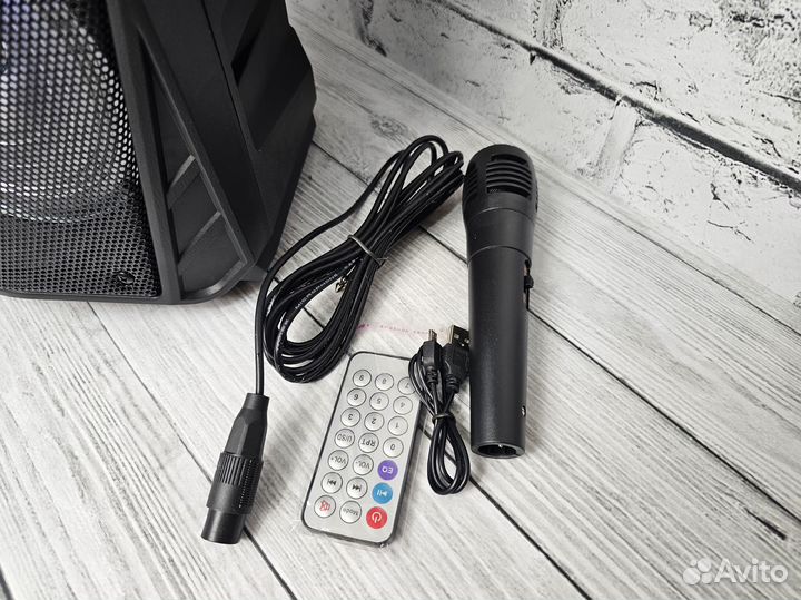 Беспроводная колонка Блютус новая, 51 см, караоке