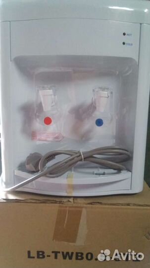 Кулер новый настольный, нагрев