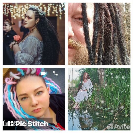 Дреды и косы