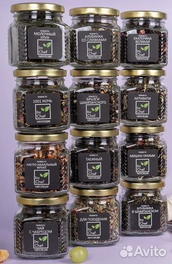 Подарочный набор чая ко дню рождения