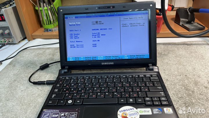 Материнская плата для ноутбука Samsung NP-N150