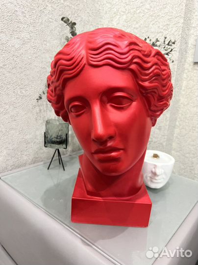 Гипсовая голова