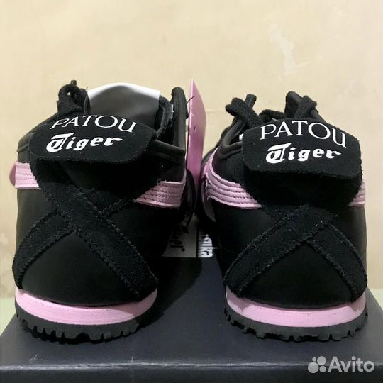Patou xOnitsuka Tiger Mexico 66 Black Cotton Candy