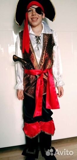 Костюм пирата, костюм капитана Флинта