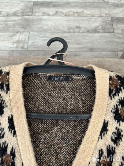 Кардиган леопардовый