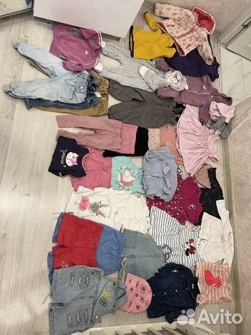 Детские вещи на девочку пакетом