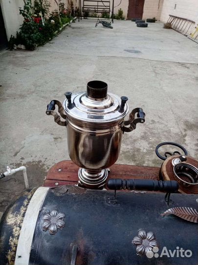 Самовар на дровах