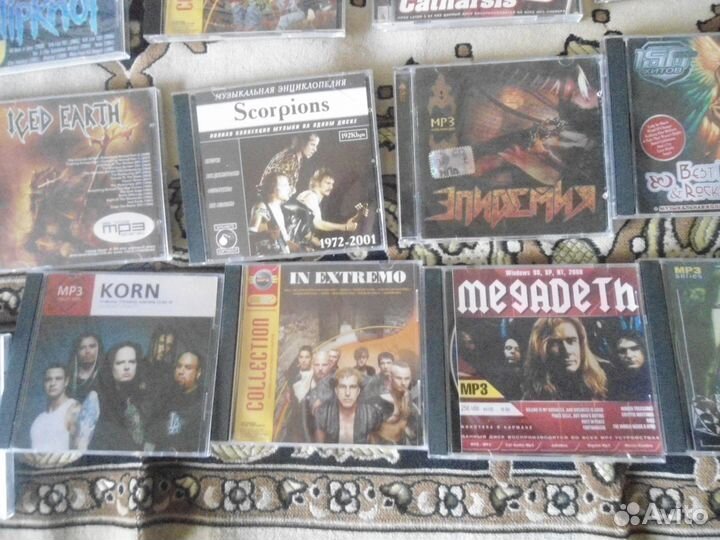 CD MP3 рок и метал