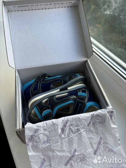 Сандалии детские для мальчиков 22