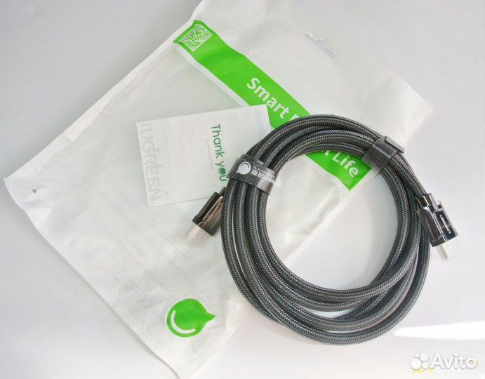 Кабель hdmi 2.1 Ugreen Ultra High Speed 8k/60Gz/2м