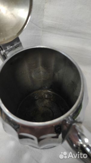 Чайник Кофейник латунный хромированный СССР