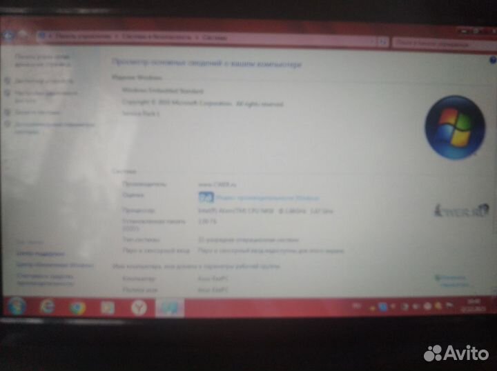 Нетбук asus
