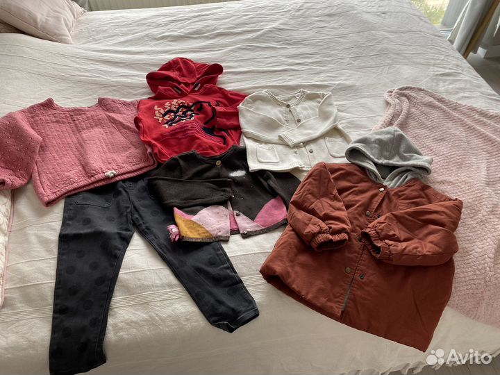 Пакет вещей на девочку 104